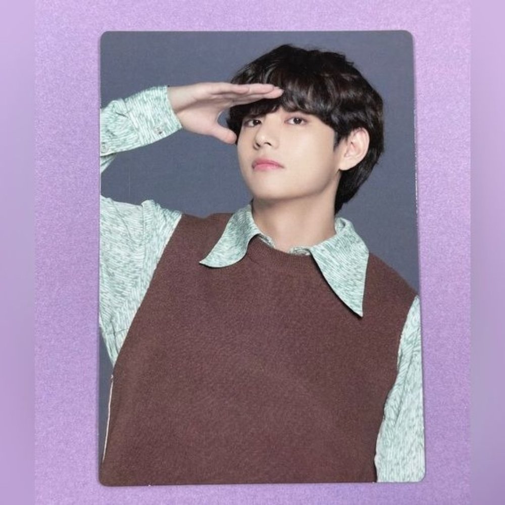 Official BTS Taehyung Sowoozoo Mini Photocard 7/8